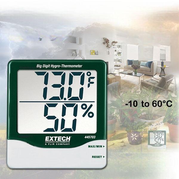 Extech EX-401014A เครื่องวัดอุณหภูมิแบบ Indoor และ Outdoor │-10 ถึง 60°C